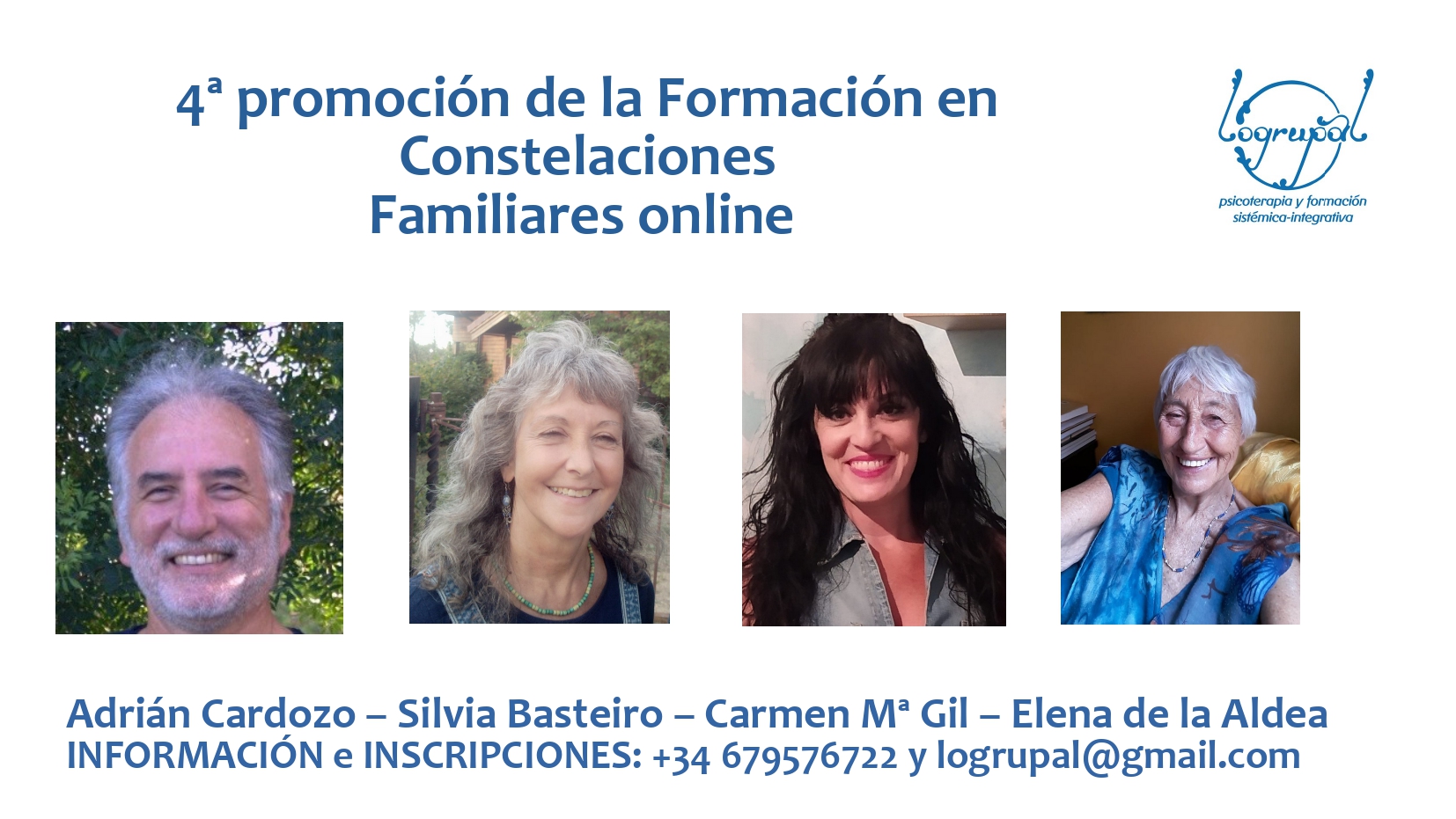 4ª promoción de la Formación en Constelaciones Familiares en Almería (online) Nivel 1 (2021)