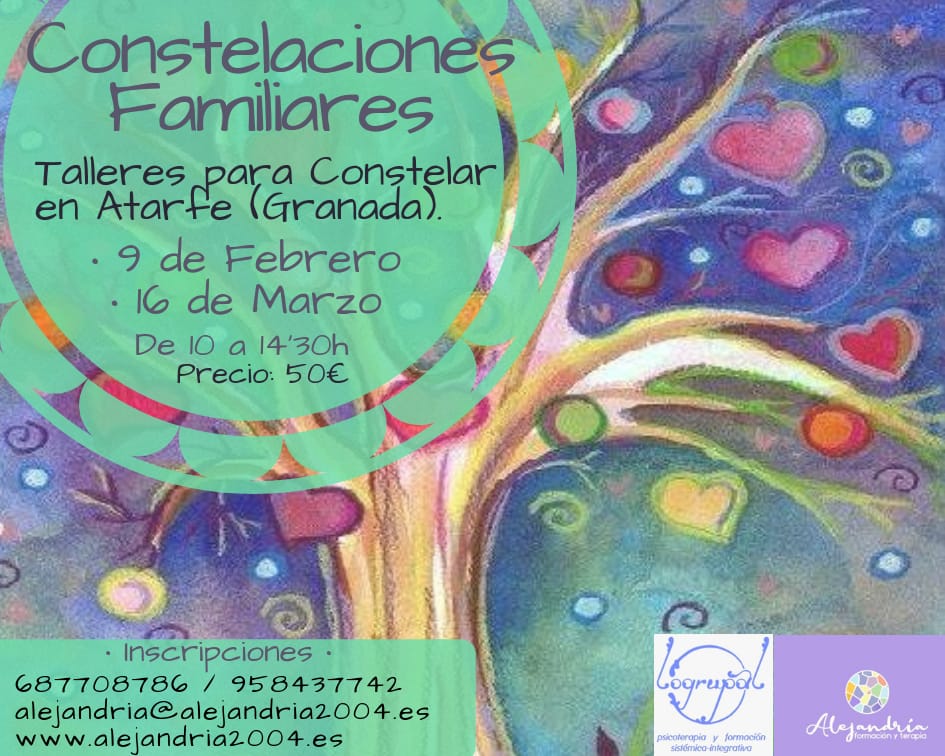 Taller de Constelaciones Familiares Atarfe (Granada) 16 de marzo