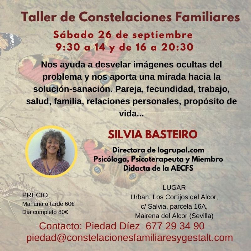 Taller de Constelaciones Familiares en Sevilla (Sábado 26 de septiembre)