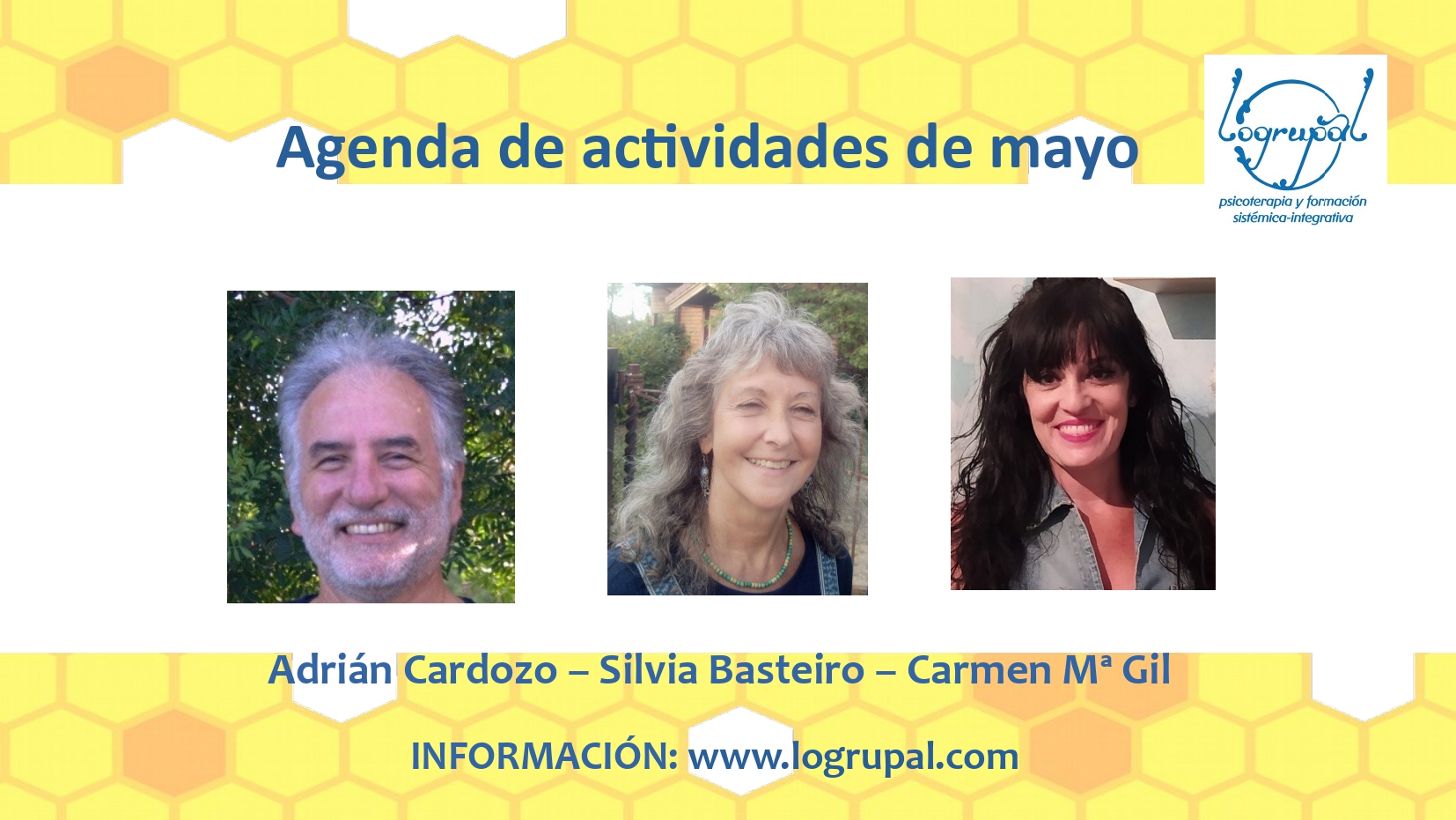 Agenda de actividades de MAYO 2021