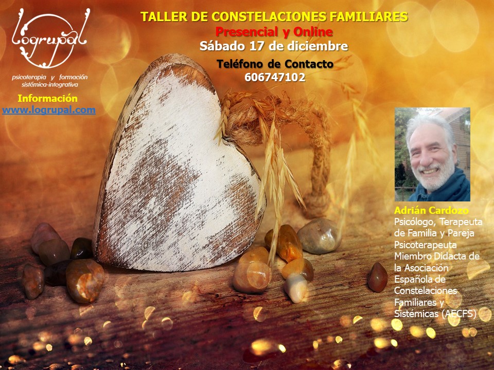 Taller de Constelaciones Familiares en Almería y online (Sábado 17 de diciembre)