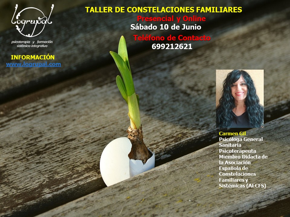 Taller de Constelaciones Familiares en Almería y online (Sábado 10 de junio)