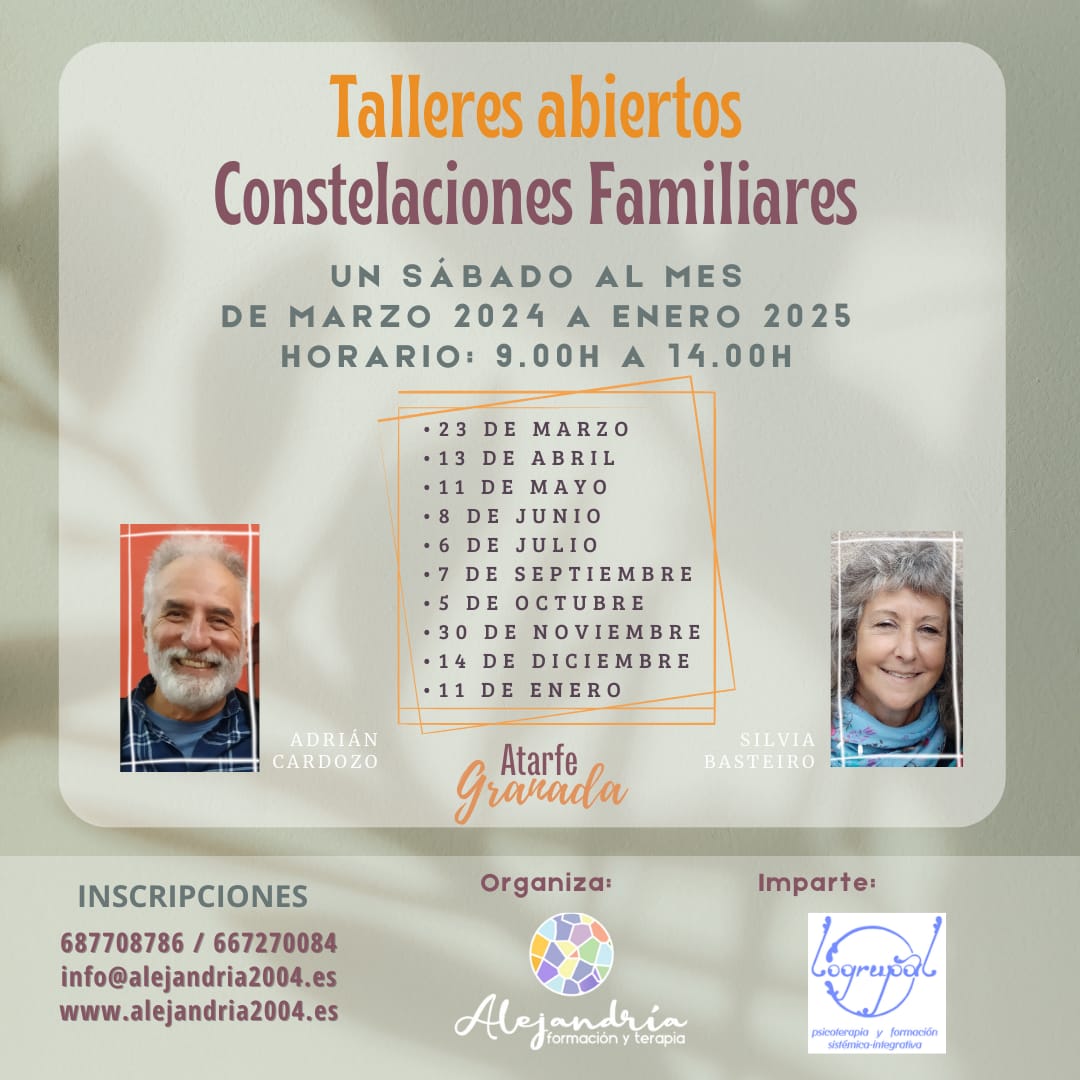 Taller de Constelaciones Familiares en Atarfe (Granada) (Sábado 23 de marzo)