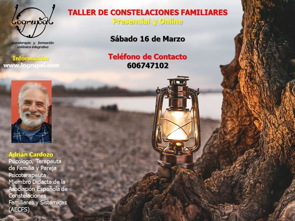Taller de Constelaciones Familiares en Almería y online (Sábado 16 de marzo)