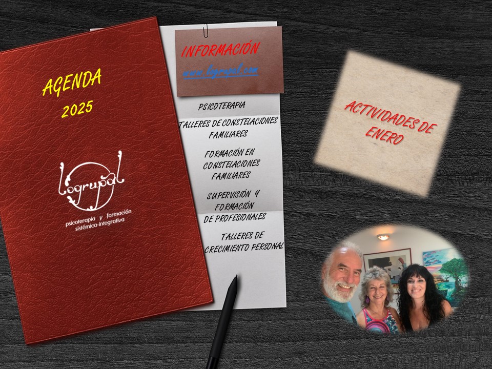 Agenda de actividades de ENERO 2025
