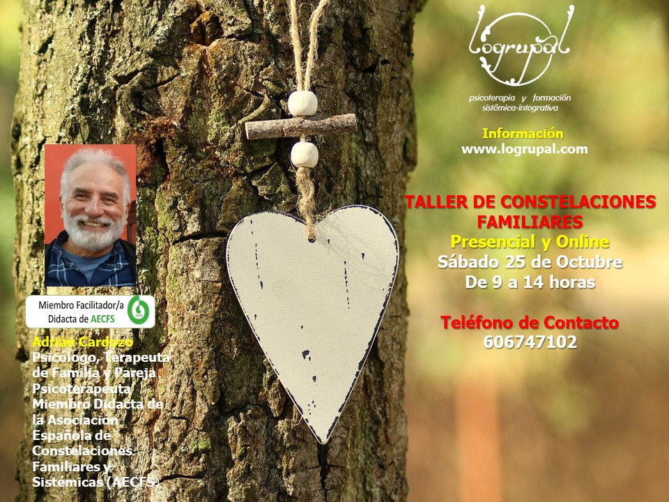Taller de Constelaciones Familiares en Almería y online (Sábado 25 de Octubre)