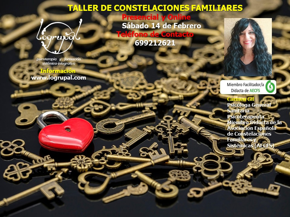 Taller de Constelaciones Familiares en Almería y online (Sábado 14 de Febrero)