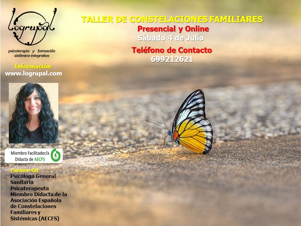 Taller de Constelaciones Familiares en Almería y online (Sábado 4 de Julio)